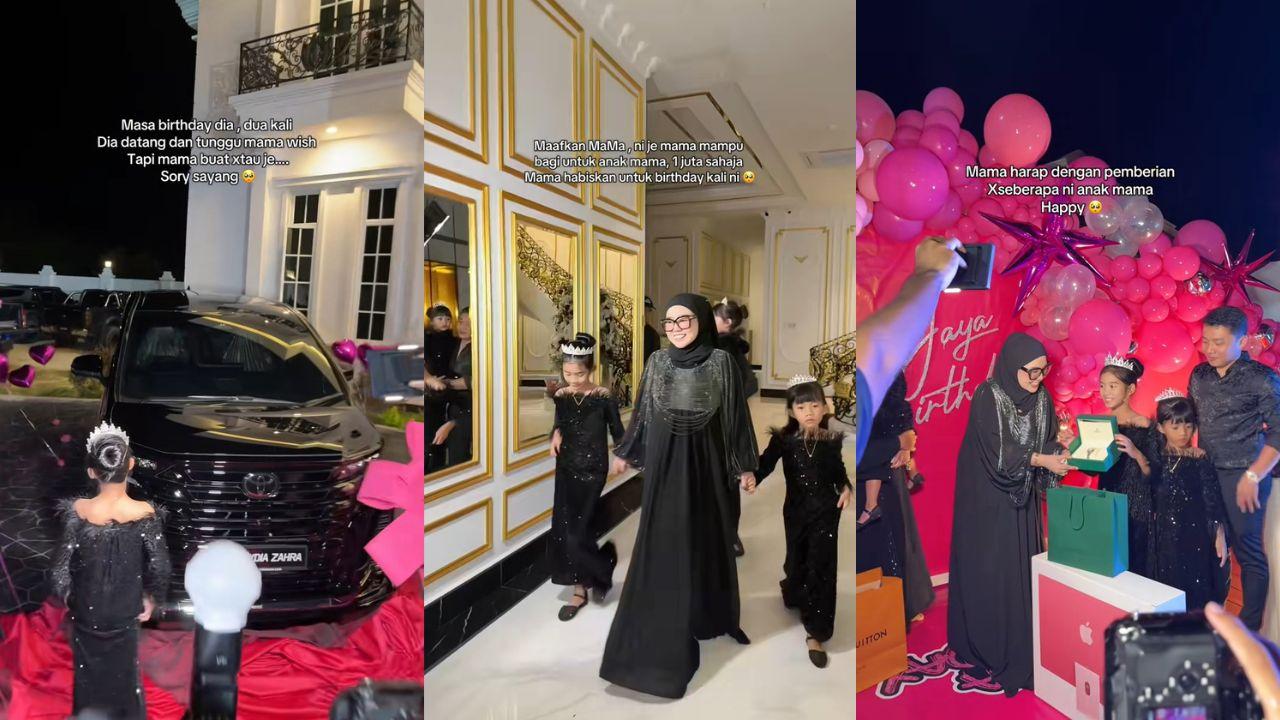 M’sian Entrepreneur Stuns Netizens With RM1 Million Birthday Bash for 11-Year-Old Daughter