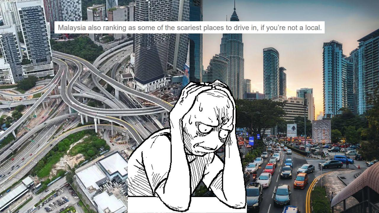 Malaysia Ranked 2nd Scariest Country In SEA To Drive In – Especially For Tourists