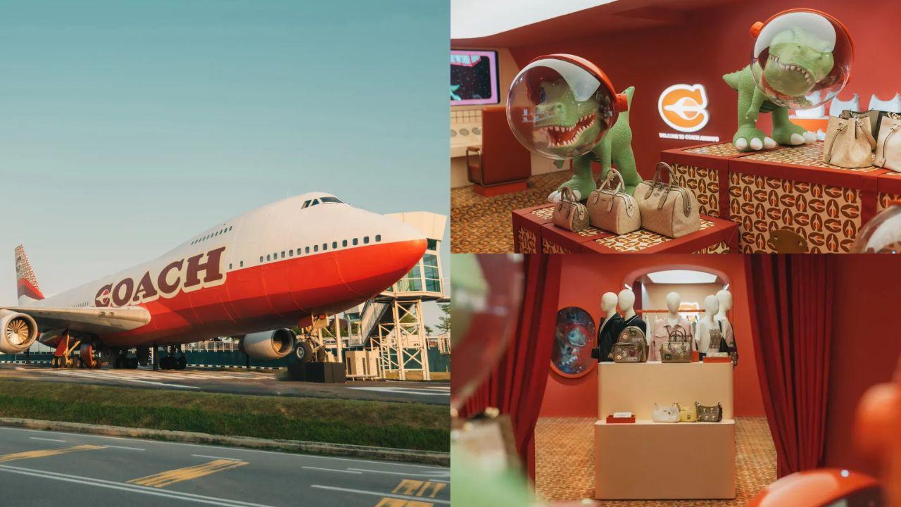 Coach Airways Reimagined: A Bold Fusion of Fashion, Flight and Retro-Futurism Lands In Melaka