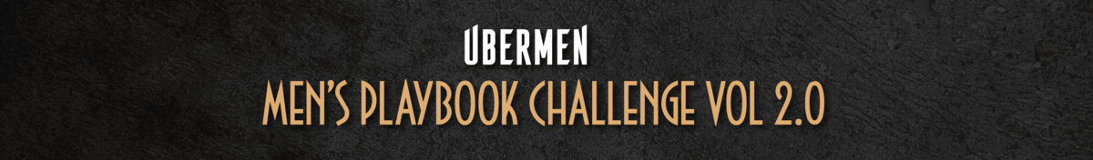 Ubermen Men's Playbook Challenge Volume II