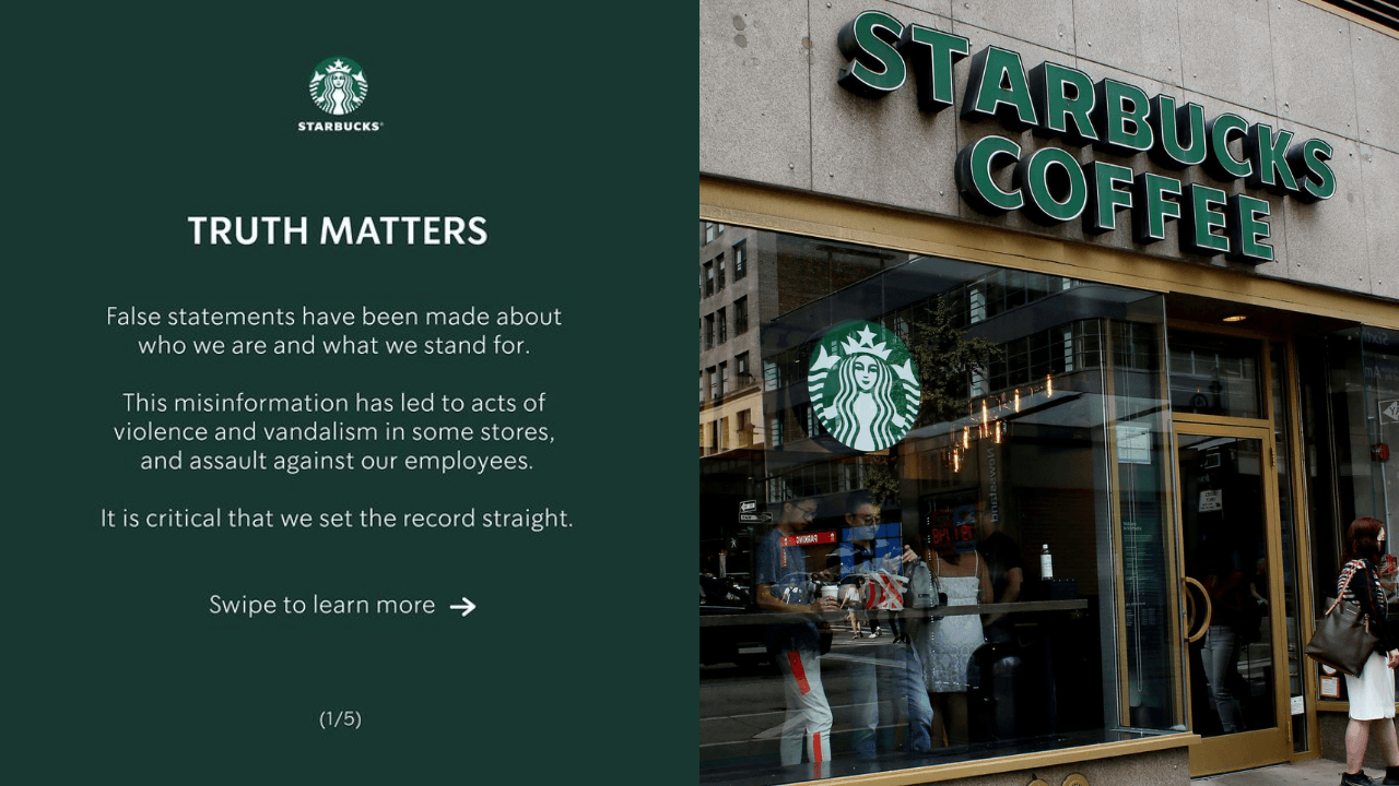 Starbucks Sets Things Straight By Clarifying Their Stance On The Conflict And Their Relationship With Israel 