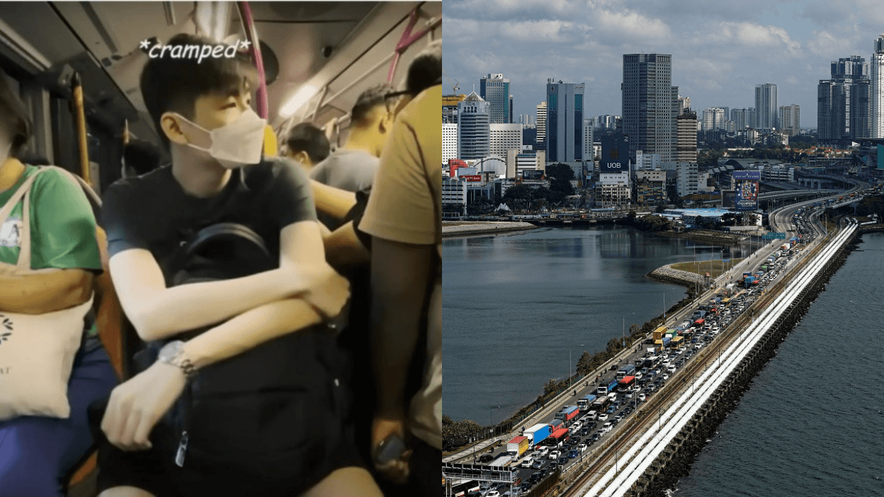 A Day In The Life: Malaysian's Commute To Singapore Leaves Him Exhausted!